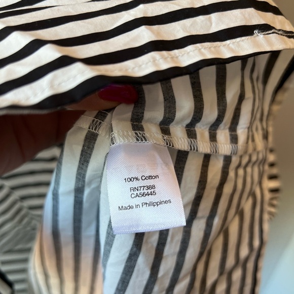 J. Crew Outlet Striped Dress NWT Cotton S - Picture 4 of 5